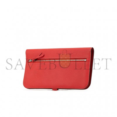 HERMÈS DOGON LONG WALLET (20.5*11*1cm)