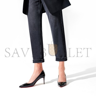CHRISTIAN LOUBOUTIN KATE 70 MM PUMPS-PATENT CALF LEATHER-BLACK-WOMEN 3191451BK01