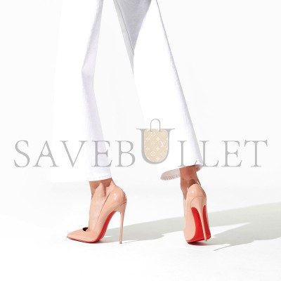 CHRISTIAN LOUBOUTIN SO KATE 120 MM PUMPS-PATENT CALF LEATHER-BLUSH-WOMEN 3130694PK1A