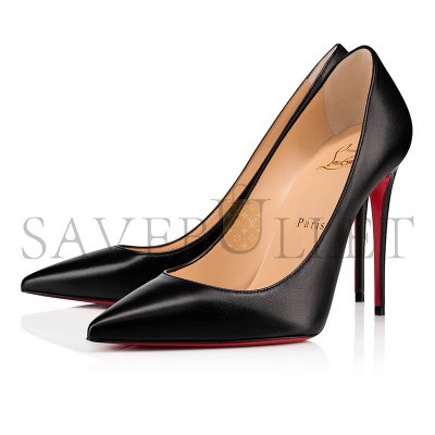 CHRISTIAN LOUBOUTIN KATE 100 MM PUMPS-NAPPA LEATHER-BLACK-WOMEN 3191410BK01