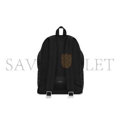YSL CITY BACKPACK IN CROCODILE-EMBOSSED LEATHER 534967DZE2F1000 (41*31*22cm)