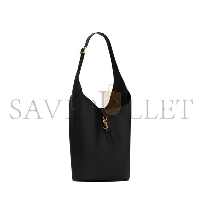 YSL LE 5 À 7 HOBO IN GRAINED LEATHER 793088AADN91000 (26*31.5*13.5cm)