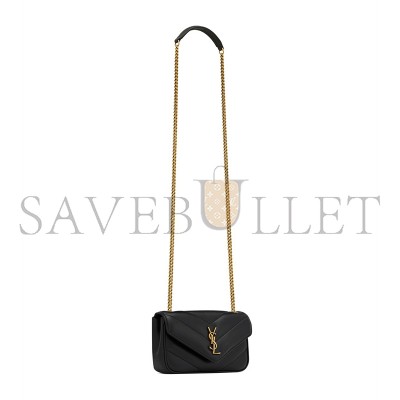 YSL LOULOU MINI IN LAMBSKIN 821749AAEAX1000 (20*12*5cm)