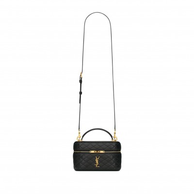 YSL GABY VANITY BAG IN LAMBSKIN 7667311EL071000 (18*11*6.5cm)