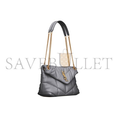 YSL PUFFER SMALL CHAIN BAG IN QUILTED LAMBSKIN 5774761EL071112 (29*17*11cm)