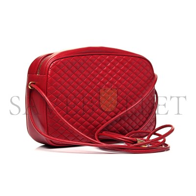 YSL VICTOIRE CAMERA BAG IN QUILTED LAMBSKIN 6489901EL076805 (14*21*6cm)