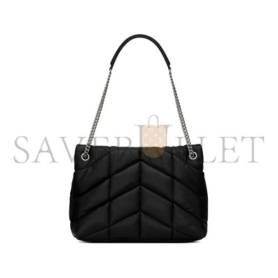 YSL PUFFER MEDIUM IN NAPPA LEATHER 5774751EL001000 (35*23*13.5cm)