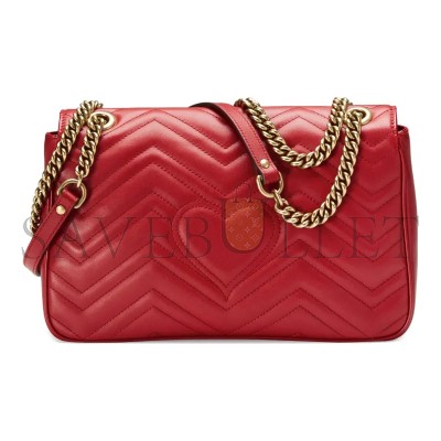 GUCCI GG MARMONT SHOULDER BAG 443496 (31*19*7cm)