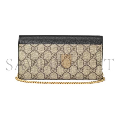 GUCCI GG MARMONT BI-COLOR WALLET ON CHAIN ‎546585 (19*10cm)