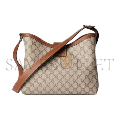 GUCCI PADLOCK FABRIC MEDIUM SHOULDER BAG ‎839021 (29*23.5*15.5cm)