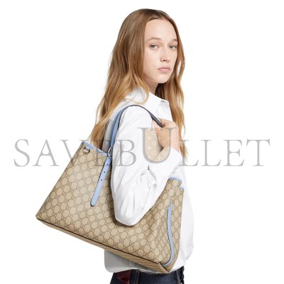 GUCCI GG EMBLEM LARGE TOTE BAG 815213 (38*25*15cm)