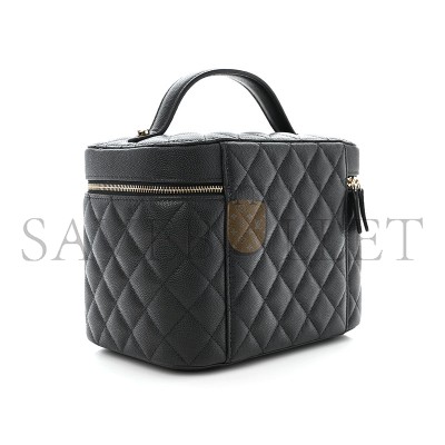 CHANEL CAVIAR QUILTED LARGE VANITY POUCH 1396375 (20*15*13cm)