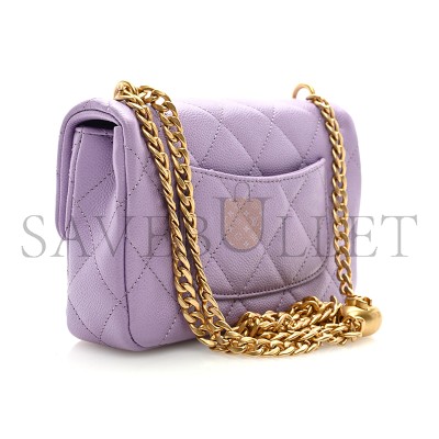 CHANEL MASTER CAVIAR QUILTED MINI SWEETHEART FLAP AS3829 (19*13*5cm)