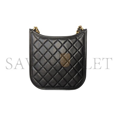 CHANEL MASTER CALFSKIN QUILTED CC HOBO HANDBAG AS4532 (24*22*6cm)