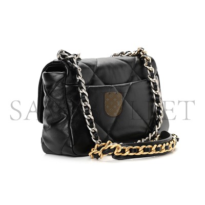 CHANEL MASTER LAMBSKIN QUILTED MEDIUM 19 FLAP AS1160 (26*16*9cm)
