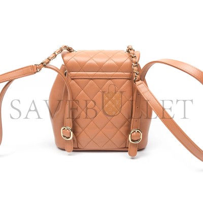 CHANEL MASTER DUMA BACKPACK AS2908 (18*18.5*12cm)