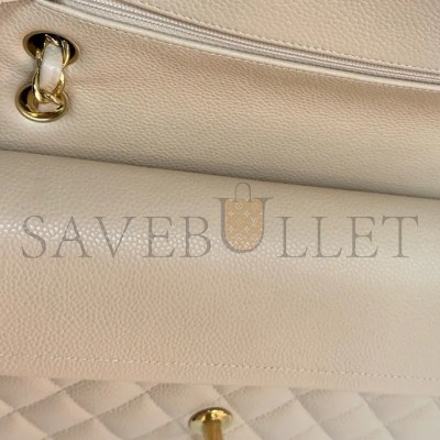 CHANEL CAVIAR QUILTED MEDIUM DOUBLE FLAP 1507170 (25.5*15.5*6.5cm)