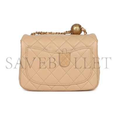 CHANEL MINI SQUARE PEARL CRUSH FLAP BAG AS1786 (17*13*8cm)