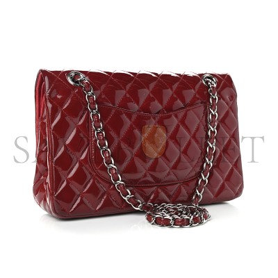 CHANEL PATENT CALFSKIN QUILTED MEDIUM DOUBLE FLAP 903130 (25*15*6cm)