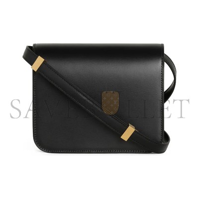 CELINE SHOULDER BAG IN TEEN CLASSIC POLISHING CALFSKIN 192523DLS.38NO (18.5*15.5*6cm)