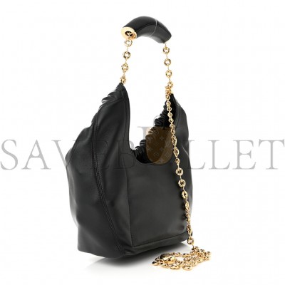 LOEWE NAPPA SMALL SQUEEZE BAG BLACK (29*24*10.5cm)