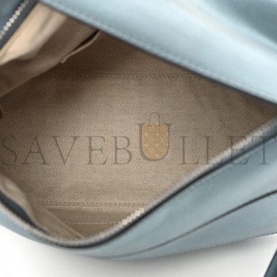LOEWE CALFSKIN SMALL PUZZLE BAG STONE BLUE (24*16.5*10.5cm)