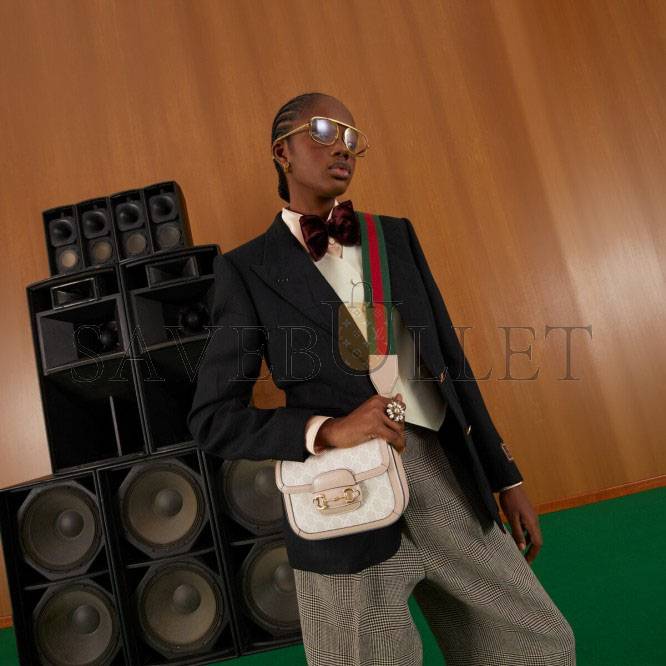GUCCI HORSEBIT 1955 GG MINI BAG 658574 (8.1*5.7*2cm) GUCCI HORSEBIT 1955 GG MINI BAG 658574 (8.1*5.7*2cm)