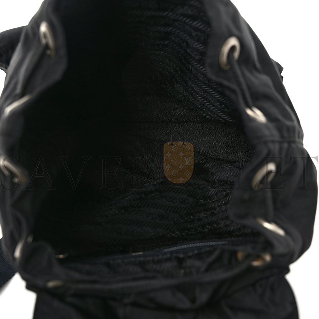 PRADA TESSUTO NYLON TOTE BLACK (33*28*9cm) PRADA TESSUTO NYLON TOTE BLACK (33*28*9cm)