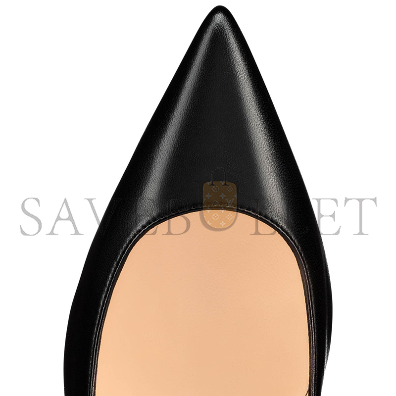 CHRISTIAN LOUBOUTIN KATE 85 MM PUMPS-NAPPA LEATHER-BLACK-WOMEN 3191415BK01 CHRISTIAN LOUBOUTIN KATE 85 MM PUMPS-NAPPA LEATHER-BLACK-WOMEN 3191415BK01