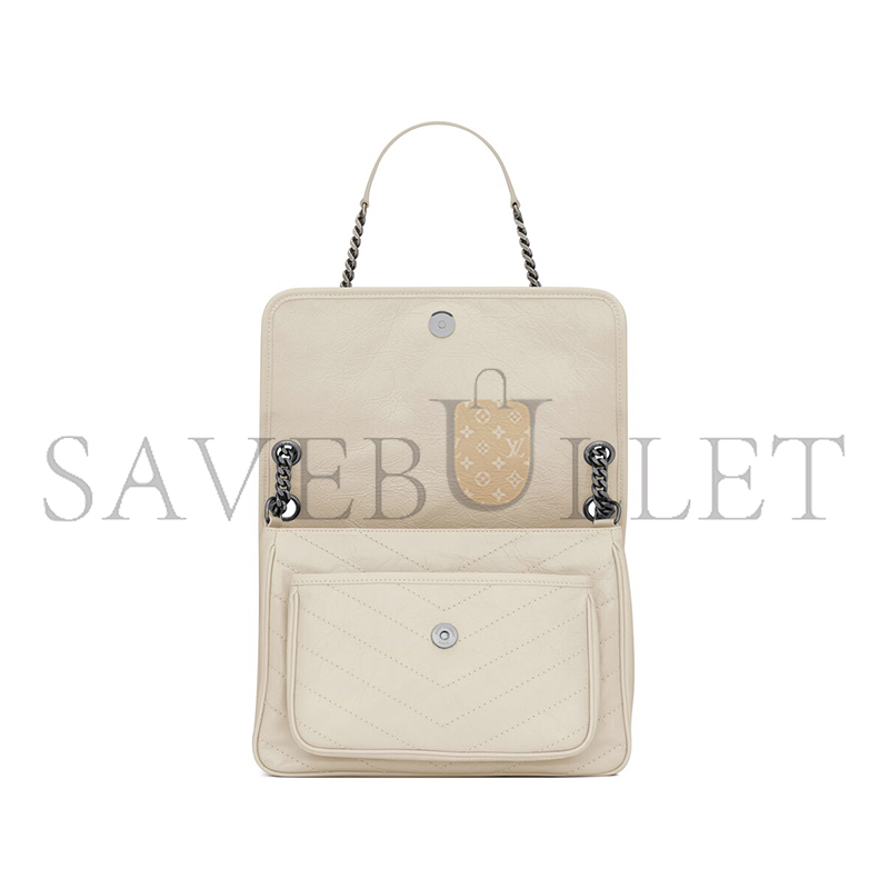 YSL NIKI MEDIUM IN VINTAGE LEATHER 6331580EN049207 (28*20*8.5cm) YSL NIKI MEDIUM IN VINTAGE LEATHER 6331580EN049207 (28*20*8.5cm)