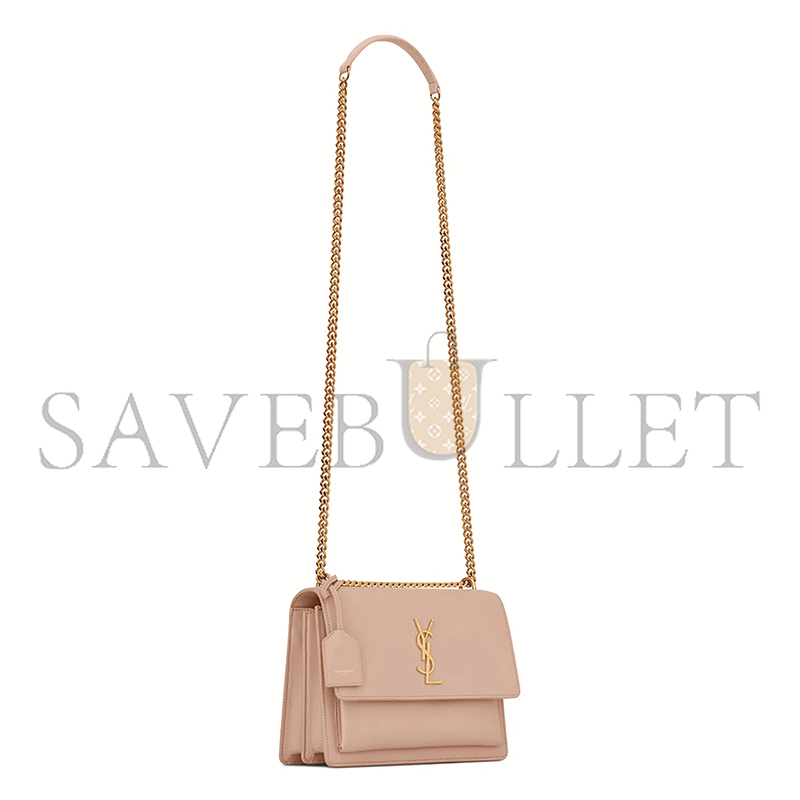 YSL SUNSET MEDIUM IN SMOOTH LEATHER 442906D420W2738 (22*16*8cm)