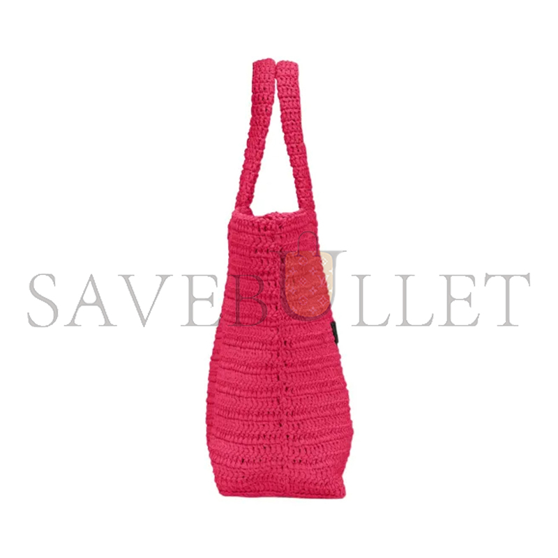 YSL RIVE GAUCHE TOTE IN RAFFIA 688864GAAA15693 (38*35*14.5cm)