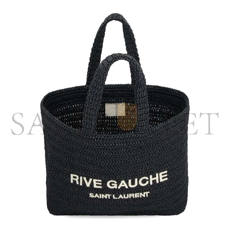 YSL RIVE GAUCHE TOTE IN RAFFIA 688864GAAA11031 (38*35*14.5cm)