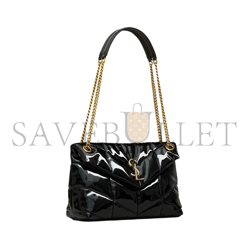 YSL PUFFER SMALL IN QUILTED VINYLE 577476HSR271072 (29*17*11cm)