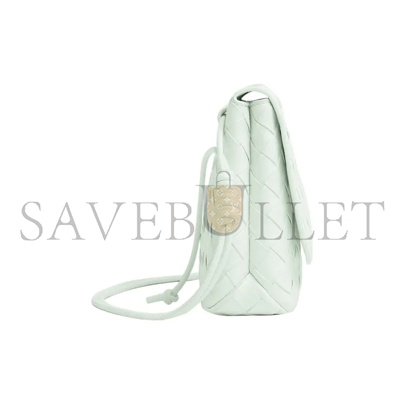 BOTTEGA VENETA MINI INTRECCIATO CROSSBODY BAG 741897VCPP31807 (19*15*5.5cm)