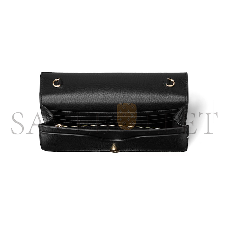 GUCCI GG EMBLEM WALLET ON CHAIN 818705 (20*12.5*4cm)