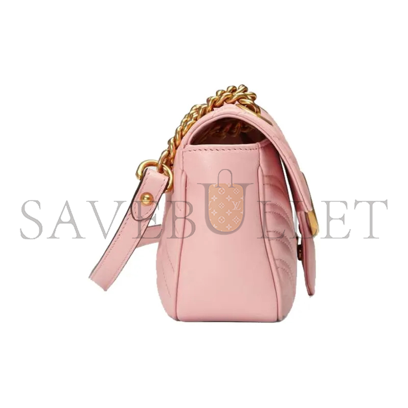GUCCI GG MARMONT SMALL SHOULDER BAG 446744 (22*13*6cm)