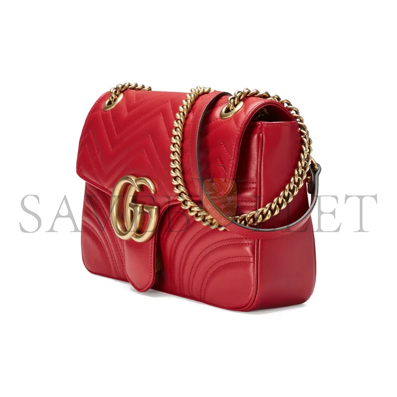 GUCCI GG MARMONT SHOULDER BAG 443496 (31*19*7cm)