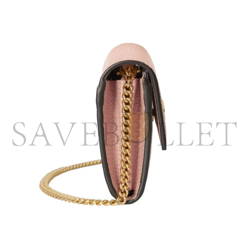 GUCCI GG MARMONT BI-COLOR WALLET ON CHAIN ‎546585 (19*10cm)
