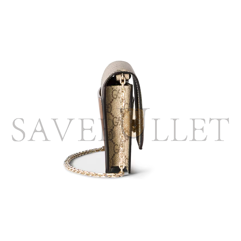 GUCCI GG EMBLEM WALLET ON CHAIN 838151 (20*13*4cm) GUCCI GG EMBLEM WALLET ON CHAIN 838151 (20*13*4cm)