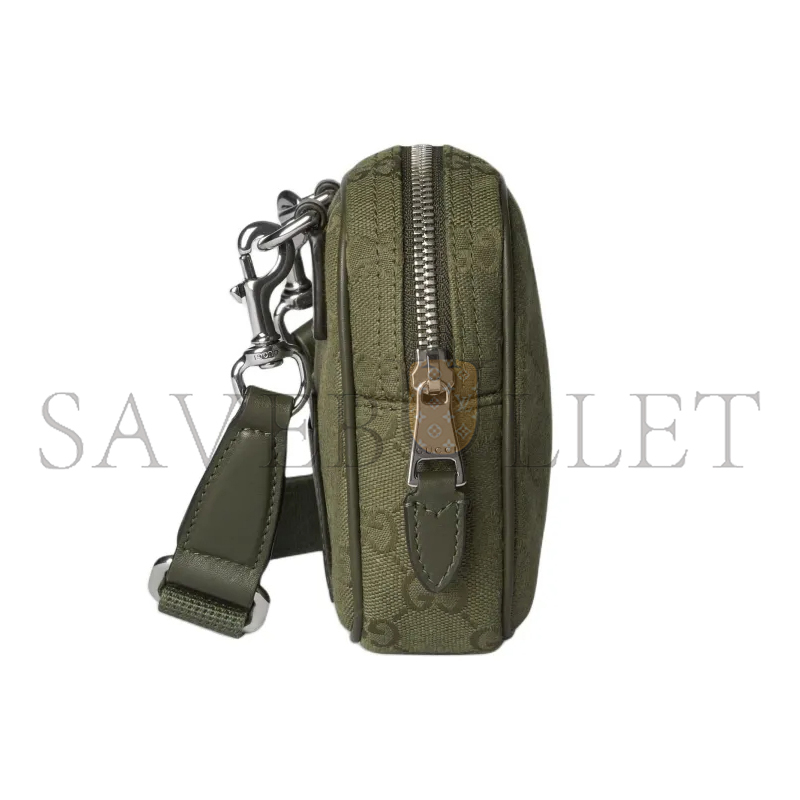 GUCCI GG CANVAS SHOULDER BAG ‎‎‎834268 (17.5*14*5cm)