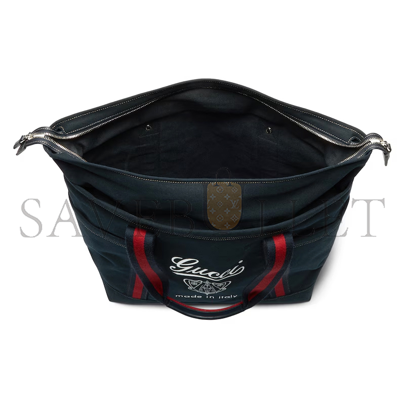 GUCCI PRINTED CANVAS LARGE TOTE BAG 816863 (39*45*19cm) GUCCI PRINTED CANVAS LARGE TOTE BAG 816863 (39*45*19cm)