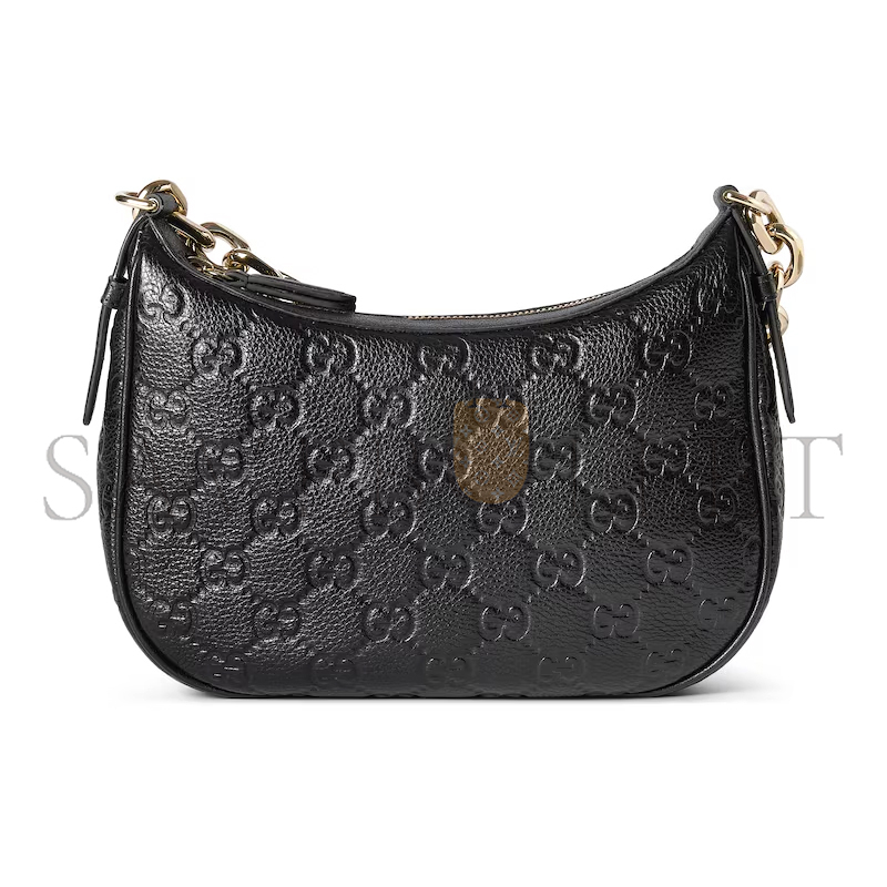 GUCCI GG EMBLEM MEDIUM SHOULDER BAG 815409 (25.5*20*5cm) GUCCI GG EMBLEM MEDIUM SHOULDER BAG 815409 (25.5*20*5cm)
