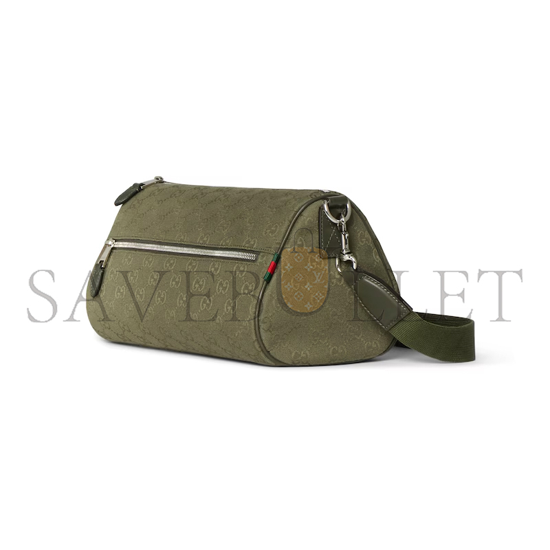 GUCCI GG CANVAS SMALL CYLINDER BAG 834455 (30*16*16cm) GUCCI GG CANVAS SMALL CYLINDER BAG 834455 (30*16*16cm)