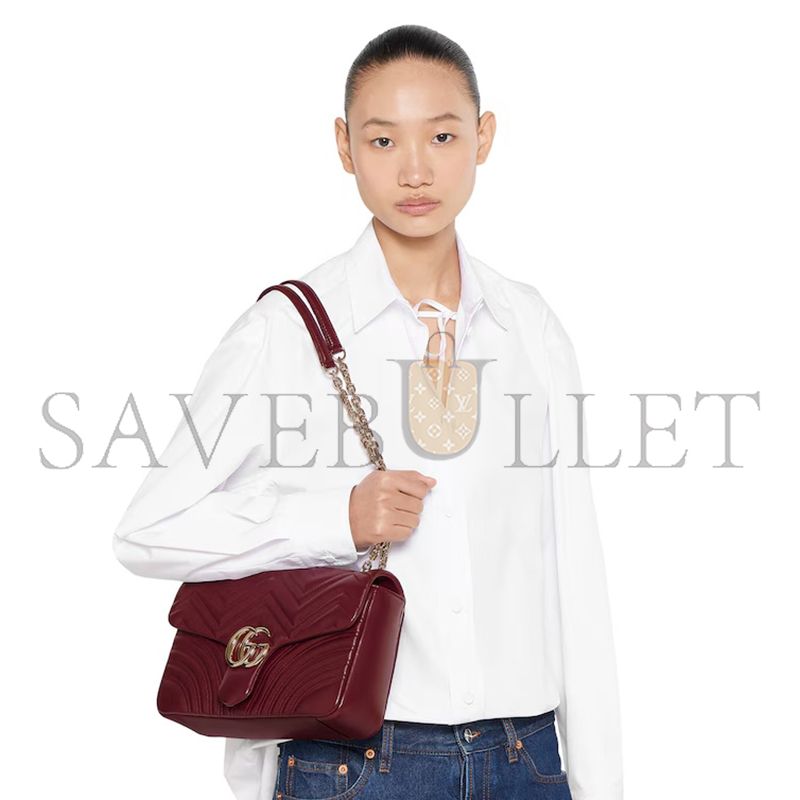 GUCCI GG MARMONT LARGE SHOULDER BAG 838985 (30.5*18*8cm)