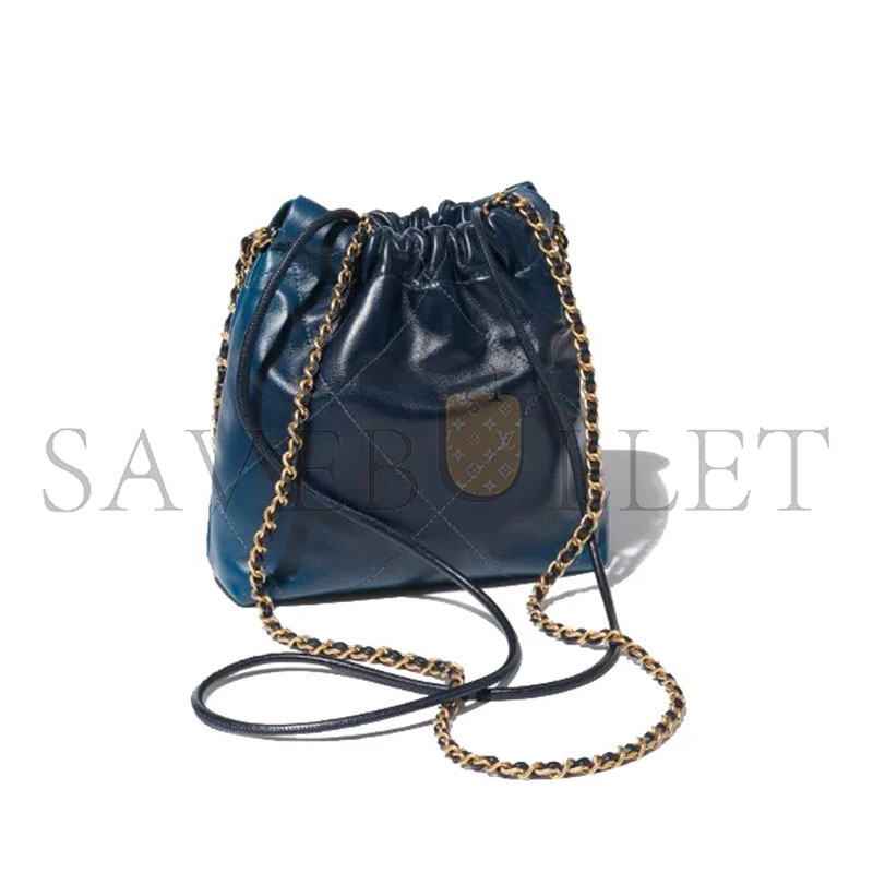 CHANEL 22 MINI HANDBAG AS3980 B10681 NN490 (20*19*6cm)