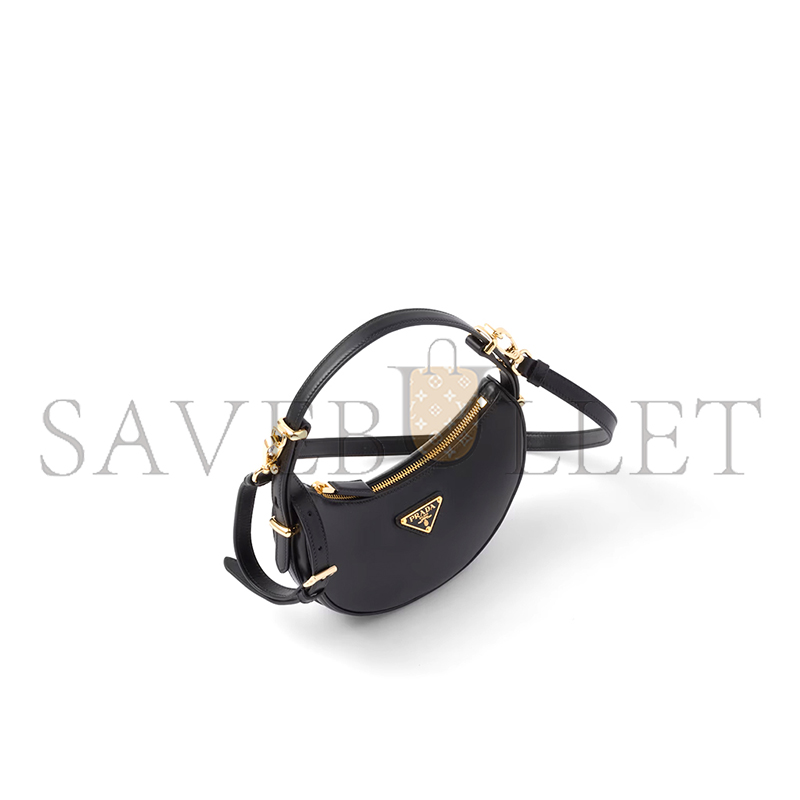 PRADA ARQUÉ LEATHER MINI SHOULDER BAG 1BC199 (18*16*5cm) PRADA ARQUÉ LEATHER MINI SHOULDER BAG 1BC199 (18*16*5cm)