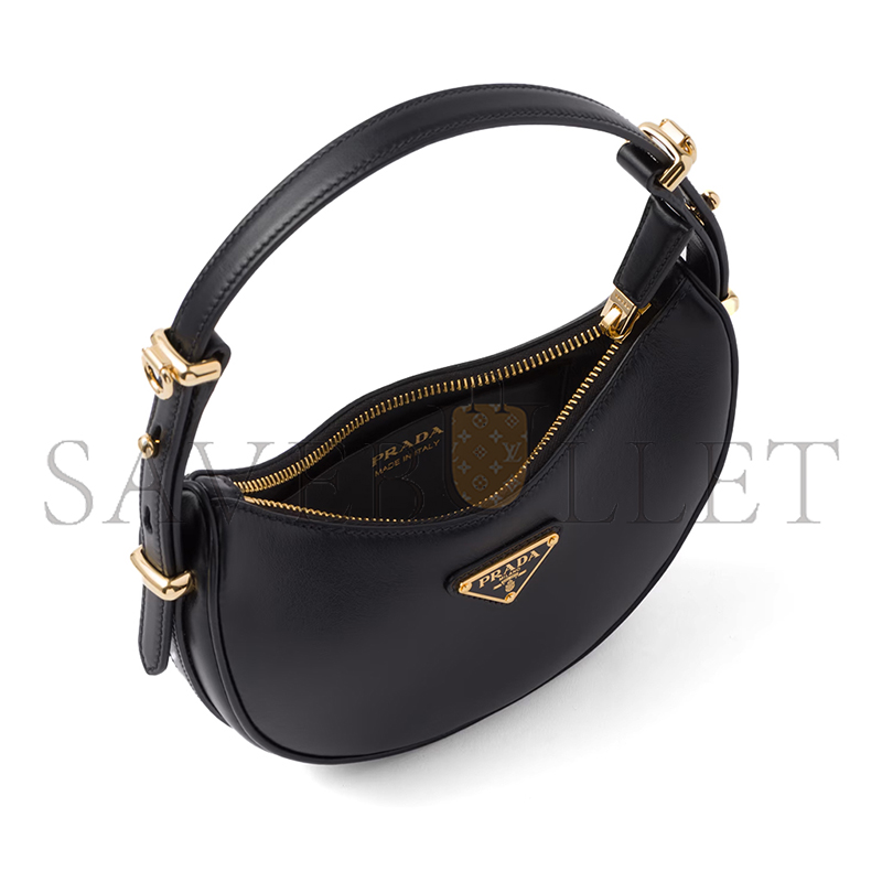 PRADA ARQUÉ LEATHER MINI SHOULDER BAG 1BC199 (18*16*5cm) PRADA ARQUÉ LEATHER MINI SHOULDER BAG 1BC199 (18*16*5cm)