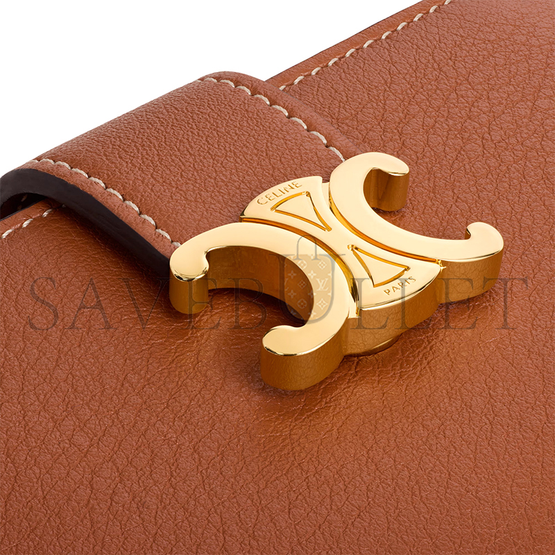 CELINE FINE STRAP WALLET NINO IN SUPPLE GRAINED CALFSKIN 10M963GHH.04LU (10.5*8*2cm)
