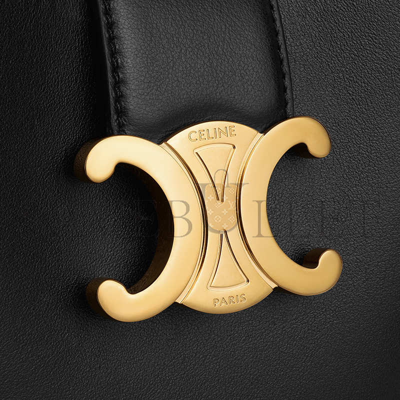 CELINE MINI BUCKET LOUISE IN SMOOTH CALFSKIN 10N473GHJ.38NO (13.5*16*10cm)